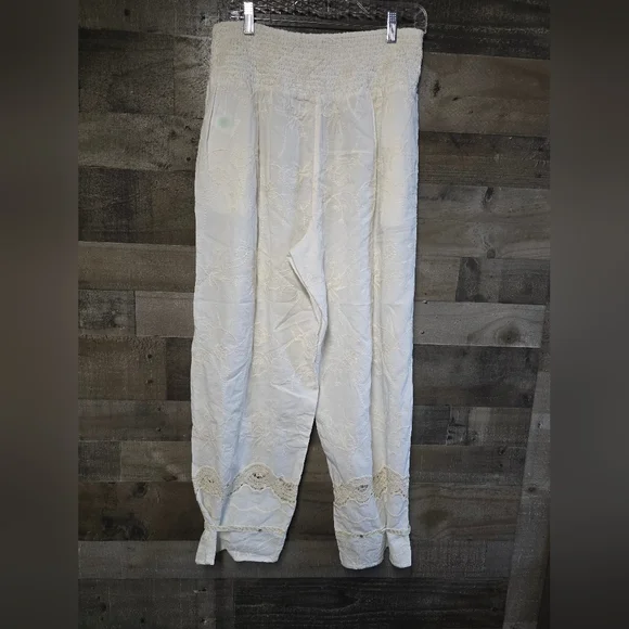 Free People Clementine Embroidered Trousers - Picture 4 of 6